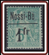 Nossi-Bé - N° 22 (YT) N° 22 (AM) Neuf (*). Signé A Brun. - Nuovi