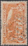 Moyen Congo - Carnot Sur N° 120 (YT) N° 120 (AM). Oblitération De 1934. - Sonstige & Ohne Zuordnung