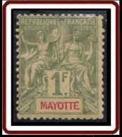 Mayotte - N° 13 (YT) N° 13 (AM) Neuf *. Petit Aminci. - Nuevos