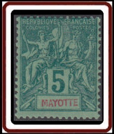 Mayotte - N° 04 (YT) N° 4 (AM) Neuf *. - Nuovi