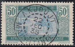Mauritanie 1913-1944 - Akloujt Sur N° 46 (YT) N° 54 (AM). Oblitération De 1938. - Sonstige & Ohne Zuordnung