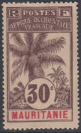 Mauritanie 1906-1912 - N° 08 (YT) N° 8 (AM) Neuf *. - Neufs