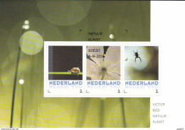 Netherlands Nederland Pays Bays + 3 Cards Spider - Flower -Ladybug Stempel Soest Used - Other & Unclassified