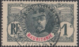 Mauritanie 1906-1912 - Boghe Sur N° 1 (YT) N° 1 (AM). Oblitération De 1908. - Usati