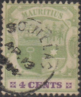 Maurice / Mauritius 1900-1938 - N° 112 (YT) Oblitéré De Souillac. - Mauricio (...-1967)