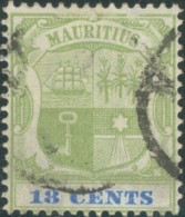 Maurice / Mauritius 1847-1899 - N° 91 (YT) Oblitéré. - Mauritius (...-1967)