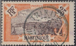 Martinique 1908-1930 - Trinité Sur N° 96 (YT) N° 87 (AM). Oblitération De 1924. - Otros & Sin Clasificación