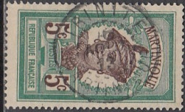 Martinique 1908-1930 - Trinite Sur N° 64 (YT) N° 63 (AM). Oblitération De 1913. - Other & Unclassified