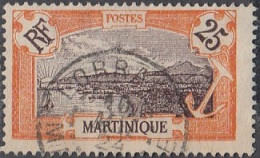 Martinique 1908-1930 - Lorrain Sur N° 96 (YT) N° 87 (AM). Oblitération De 1924. - Sonstige & Ohne Zuordnung