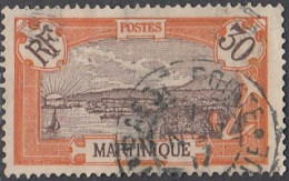 Martinique 1908-1930 - Basse-Pointe Sur N° 69 (YT) N° 67 (AM). Oblitération De 1917. - Otros & Sin Clasificación