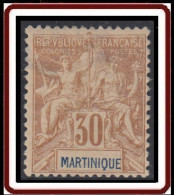 Martinique 1892-1906 - N° 39 (YT) N° 38 (AM) Neuf *. - Nuovi