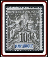 Martinique 1892-1906 - N° 35 (YT) N° 34 (AM) Neuf *. - Ungebraucht