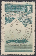 Maroc Protectorat Français - Poste Aérienne N° 50 (YT) N° 50 (AM) Oblitéré De Mechra-Ben-Abbou. - Airmail