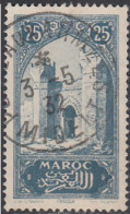 Maroc Protectorat Français - N° 106 (YT) N° 102 (AM) Oblitéré De Postes Aux Arméées / Midelt. - Used Stamps