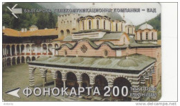 BULGARIA - Monastery 6, BTC Magnetic Telecard 200 Units, Tirage 15000, Used - Bulgarien