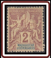 Madagascar 1889-1906 - N° 29 (YT) N° 29 (AM) Neuf *. - Nuevos