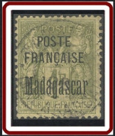 Madagascar 1889-1906 - N° 21 (YT) N° 21 (AM) Oblitéré. - Oblitérés