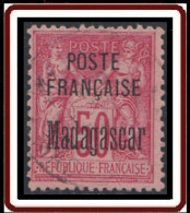 Madagascar 1889-1906 - N° 19 (YT) N° 19 (AM) Oblitéré. - Oblitérés