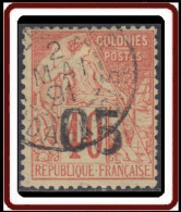 Madagascar 1889-1906 - N° 04 (YT) N° 4 (AM) Oblitéré. - Usati