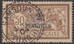 Levant Bureaux Français 1902-1922 - Samsoun / Turquie Sur N° 20 (YT) N° 20 (AM). Oblitération De 1904. - Autres & Non Classés