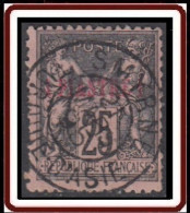 Levant Bureaux Français 1885-1901 - Smyrne / Turquie D'Asie Sur N° 4 (YT) N° 4 (AM). Oblitération De 1895. - Used Stamps