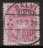 Lettonie / Latvija - N° 126 (YT) Oblitéré De Balvi. - Lettonie