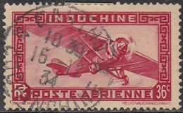 Indochine (Cochinchine) 1922-1949 - Cantho Sur Poste Aérienne N° 8 (YT) N° 8 (AM). Oblitération De 1937. - Other & Unclassified