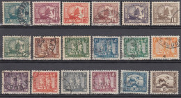 Indochine 1922-1949 - N° 150 à 170 (YT) N° 145 à 165, 166, 167, 196 à 200 & 216 (AM) Oblitérés. 29 Valeurs. - Used Stamps
