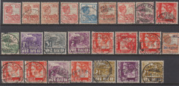 Indes Néerlandaises / Nederlândsch Indië - L05 - 24 Timbres Avec Oblitérations Lisibles. - Indes Néerlandaises