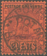 Guyane Anglaise / British Guiana - N° 97 (YT) Oblitéré De Potaro. - Guyane Britannique (...-1966)