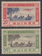 Guinée Française 1912-1944 - Poste Aérienne N° 16 & 17 (YT) N° 16 & 17 (AM) Neufs **. - Ungebraucht