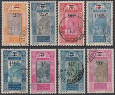 Guinée Française 1912-1944 - N° 99 à 106 (YT) N° 87, 88 & 92 à 97 (AM) Oblitérés. N° 100 Neuf *. - Used Stamps