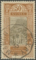 Guinée Française 1912-1944 - Ambulant De Mamou à Conakry Sur N° 93 (YT) N° 101 (AM). Oblitération De 1933. - Sonstige & Ohne Zuordnung