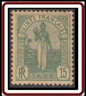 Guinée Française 1892-1907 - Timbre-taxe N° 3 (YT) N° 3 (AM) Neuf *. - Nuovi