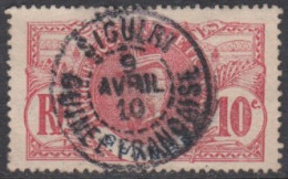 Guinée Française 1892-1907 - Siguiri Sur N° 37 (YT) N° 37 (AM). Oblitération De 1910. - Used Stamps