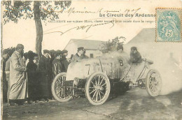 08 AUTOMOBILE- LE CIRCUIT DES ARDENNES - Salleron Sur Voiture Mors.Classé Second Pour Courir Dans La CoupeGordon Bennett - Rally's