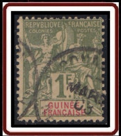 Guinée Française 1892-1907 - N° 13 (YT) N° 13 (AM) Oblitéré. - Gebraucht