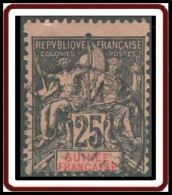 Guinée Française 1892-1907 - N° 08 (YT) N° 8 (AM) Oblitéré. - Oblitérés