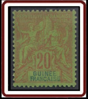 Guinée Française 1892-1907 - N° 07 (YT) N° 8 (AM) Neuf (*). - Nuevos