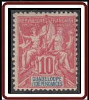 Guadeloupe 1876-1903 - N° 41 (YT) N° 41 (AM) Neuf *. - Nuevos