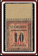 Guadeloupe 1876-1903 - N° 07 (YT) N° 7 (AM) Type IV (AM) Neuf *. - Ungebraucht