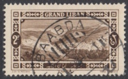 Grand Liban - N° 57 (YT) N° 57 (AM) Oblitéré De Baabda. - Gebraucht