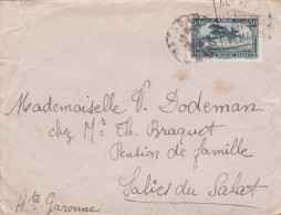 Maroc--1928--lettre De Mazagan Pour SALIES DU SALAT-31 (France), Tp Avion, Cachet Daguin - Lettres & Documents