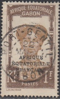 Gabon 1924-1933 - Port-Gentil Sur N° 105 (YT) N° 102 (AM). Oblitération De 1934. - Autres & Non Classés