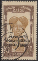 Gabon 1924-1933 - Achouka Sur N° 105 (YT) N° 102 (AM). Oblitération. - Other & Unclassified