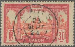 Gabon 1910-1922 - Kango Sur N° 85 (YT) N° 85 (AM). Oblitération De 1924. - Sonstige & Ohne Zuordnung