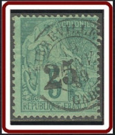 Gabon 1886-1907 - N° 08 (YT) N° 6 (AM) Oblitéré. - Used Stamps