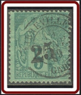 Gabon 1886-1907 - N° 08 (YT) N° 6 (AM) Oblitéré. - Usados