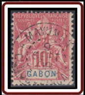 Gabon 1886-1907 - Mayumba Sur N° 20 (YT) N° 20 (AM). Oblitération De 1908. - Oblitérés