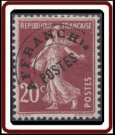 France - Préoblitéré N° 54a (YT) Utilisé. Type I. - 1893-1947
